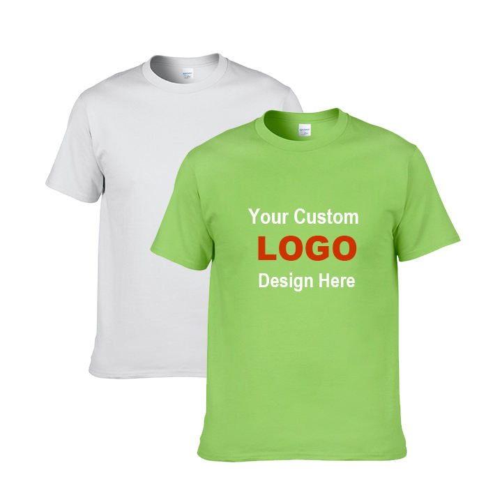 High Quality Men's Luxury T-Shirt 100% Cotton Thick and Solid Color Custom Oversized Embroidery for Fitness (1)