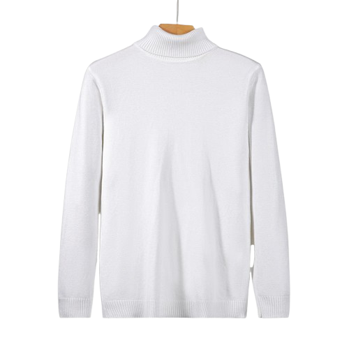 Custom men's turtleneck sweater