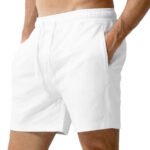 Men’s straight fit cotton summer shorts