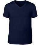 Men’s high street V-neck quick dry T-shirt