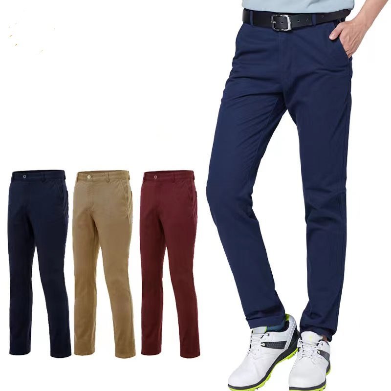 OEM Cotton Trouser New Style Casual Chino Pants for Men Essentials Men's Classic-Fit Stretch Golf Pant (2)