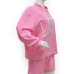 Women's soft breathable oversized sweatshirt fabric