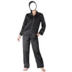 Women’s Plus Size Satin Silk Pajama Set