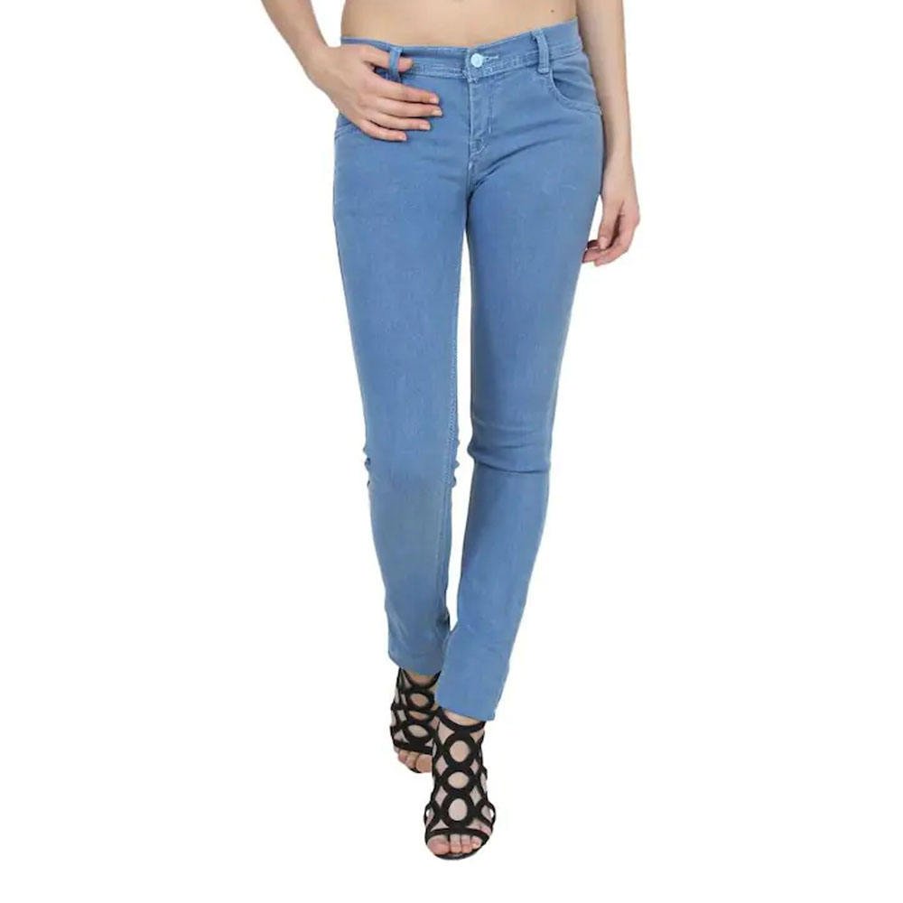 Professional Made New Design Women's Skinny Denim Jeans Pant Winter Casual Wear Women Denim Jeans Pants (1)