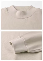 Men's oversized cotton sweatshirt front view