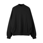 Men's oversized cotton sweatshirt front view
