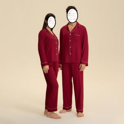 Unisex Knitted Polyester Lounge Wear Set