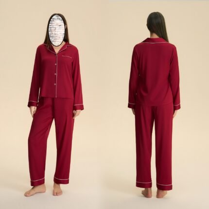 Unisex Knitted Polyester Lounge Wear Set
