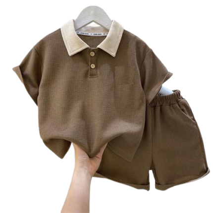 Boys short sleeve polo shirt