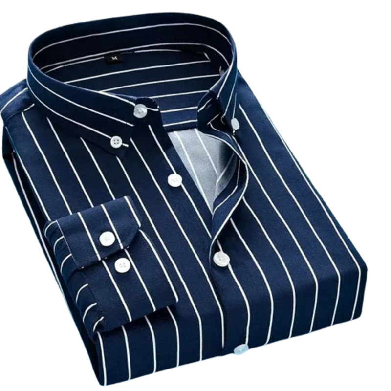 Casual men's cotton flannel shirt