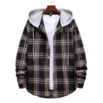 Wholesale hooded flannel shirt manufacturing for brands and retailers.