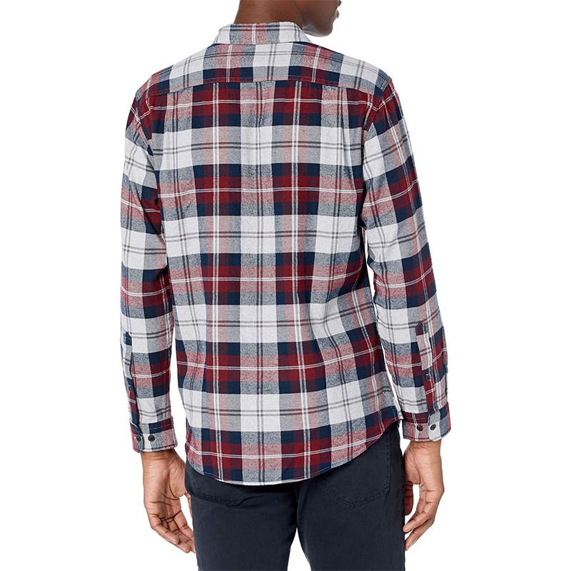 Casual men's flannel shirt