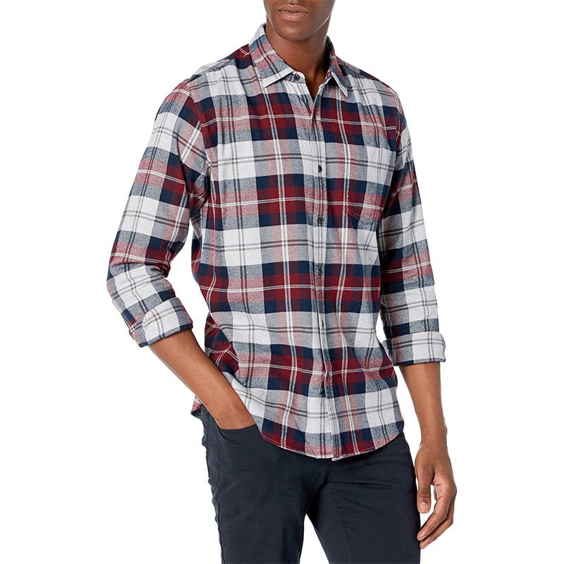 Wholesale men's flannel shirt manufacturer