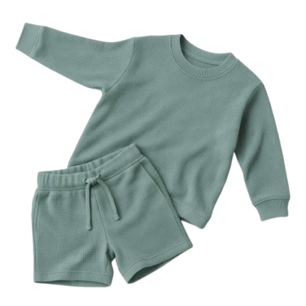 Kids sweatshirt and shorts set