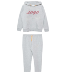 Kids warm winter tracksuit fabric