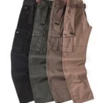 Men's plus size cotton cargo joggers