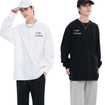 Men's heavyweight hoodless sweatshirt