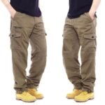 Multi pocket cargo work pants for customized workwear