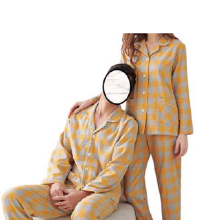 Organic cotton couple pajama set