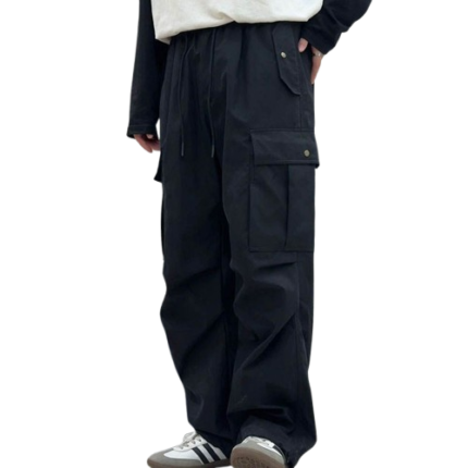 Loose fit unisex cargo joggers