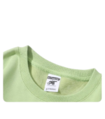 Unisex cotton crewneck sweatshirt detail