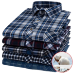 Casual men's flannel shirt