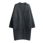 Women's long chunky cardigan sweater coat