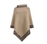 Women's wool shawl knitwear