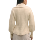 Women's casual wool blend knit sweater