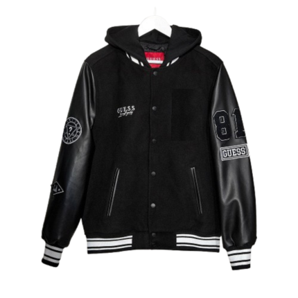 Custom wool leather varsity jacket manufacturer