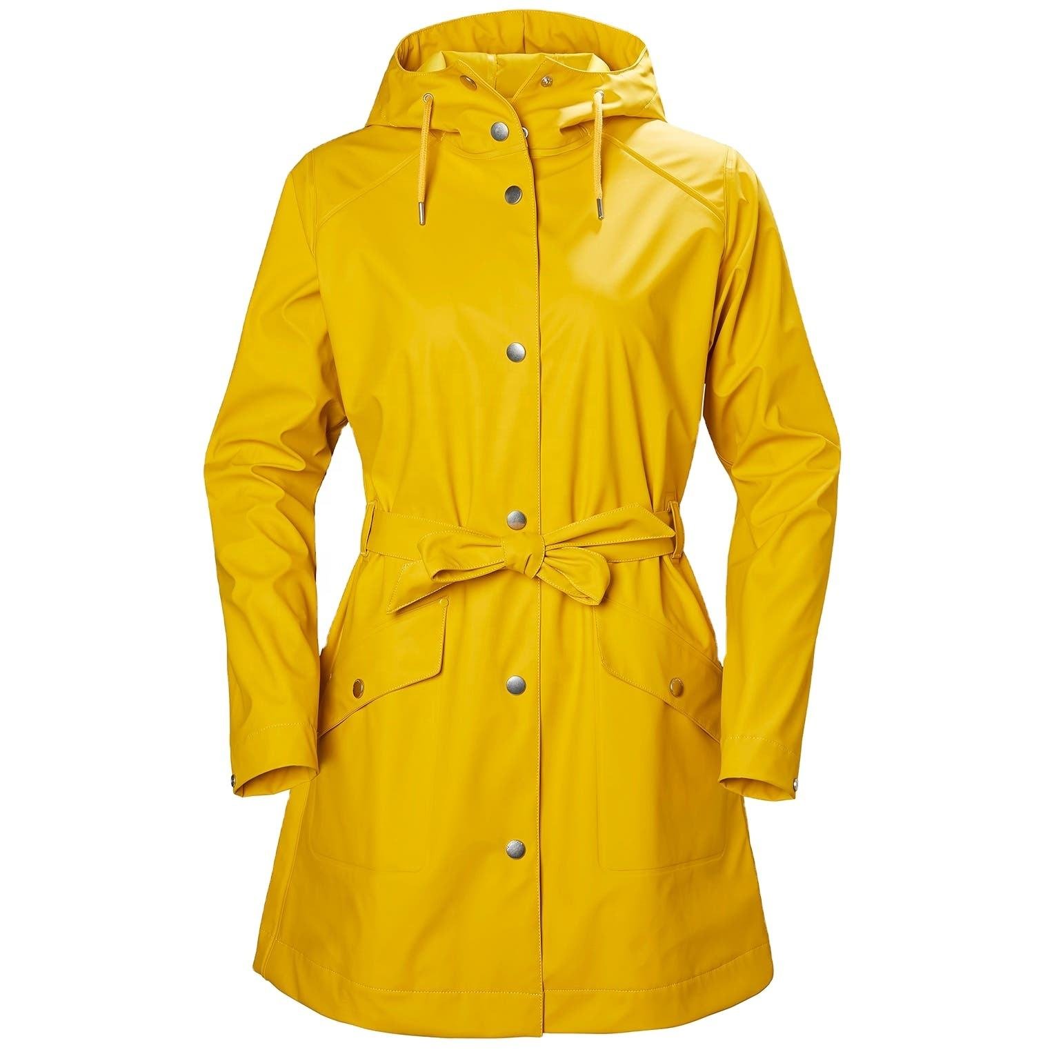 Latest Women’s Hooded Softshell Waterproof Windproof Long Raincoat Jacket (1)
