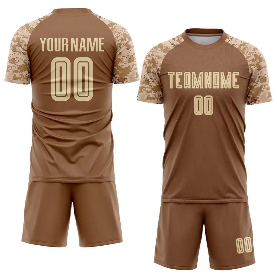 Men’s Custom Soccer Jersey Set Two-Piece Summer Sportswear Kit (3)