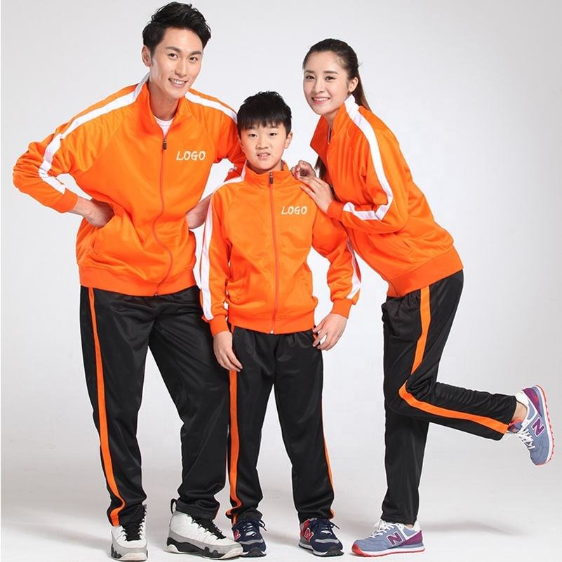 Men’s Football Training Tracksuit Set Custom Polyester Soccer Sportswear Set (3)