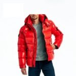 Men’s thick padded puffer winter jacket
