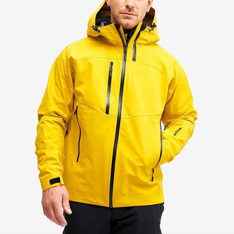 Men’s Waterproof Rain Jacket Lightweight Hooded Windbreaker for Hiking, Running & Daily Wear (4)