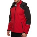 Custom waterproof softshell hiking jacket