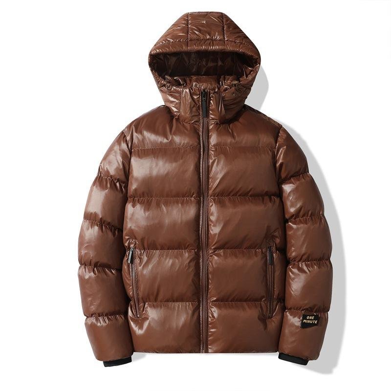 Unisex Hooded Puffer Jacket Thick Waterproof Winter Coat (5)