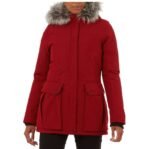 Custom women's down parka jacket
