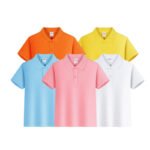 Children's short sleeve polo shirt
