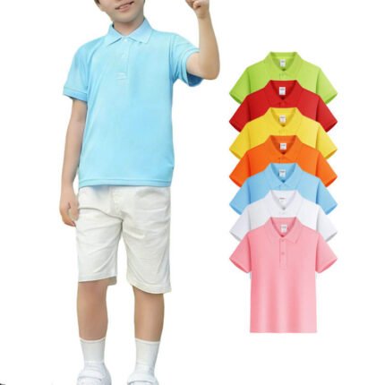 Children's school uniform polo shirt