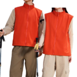 Matching couple workwear vests