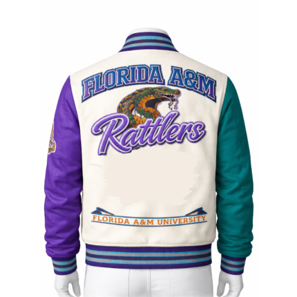 Custom university varsity jacket