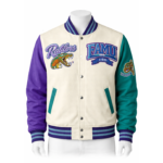Custom college varsity jacket