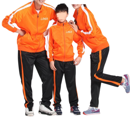 Custom family football training tracksuit