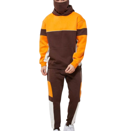 Men's breathable slim fit tracksuit