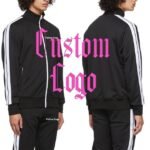 Custom logo men's tracksuit