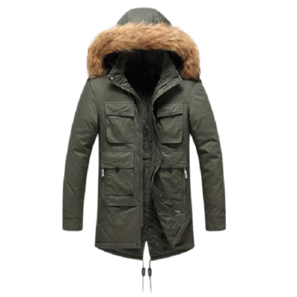 Wholesale men's cotton parka