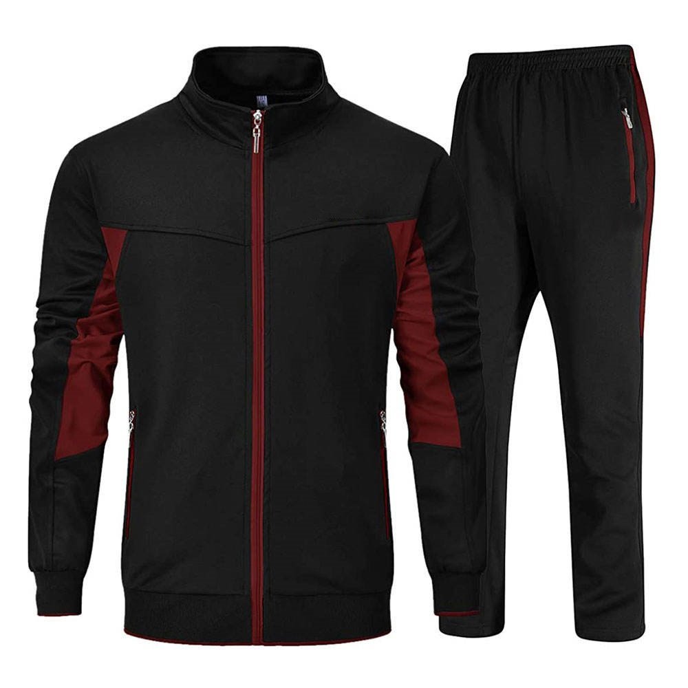 Custom Men's Cotton Winter Tracksuit Set Custom men's cotton winter tracksuit set