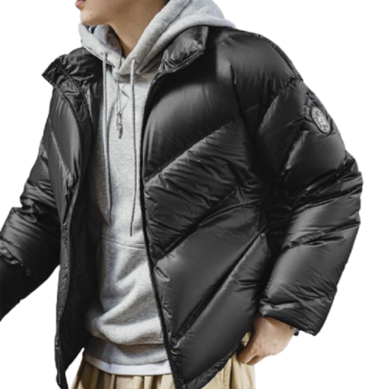 Men’s matte duck down puffer jacket