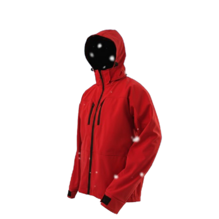 Custom men’s waterproof softshell workwear jacket